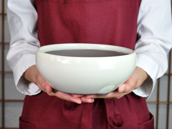 新品】瀬戸焼 イムサエムさん の 刻文中鉢高台