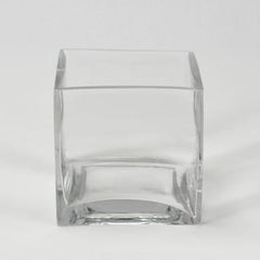 ガラスベース スクエア小 幅約8cm×奥行き約8cm×高さ約8cm