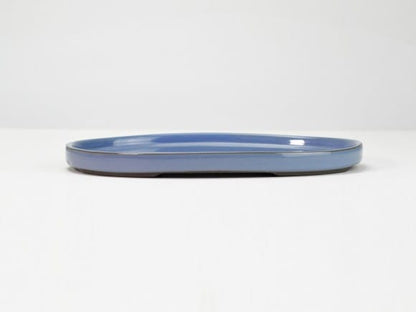 瀬戸焼キンヨー9号小判水石 幅28.5cm×奥行き20cm×高さ2cm