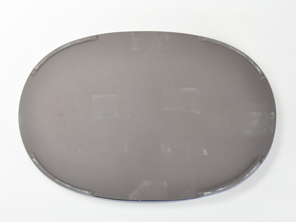 瀬戸焼生子15号小判水石(穴ナシ) 幅47.9cm×奥行き32cm×高さ3.3cm