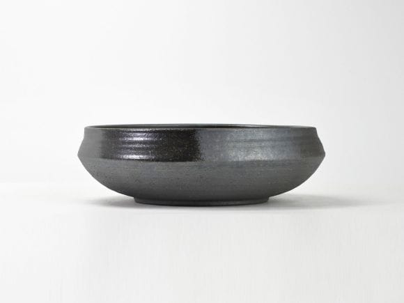 信楽焼】 炭化ひねり水盤10号 幅31cm×高さ8cmを販売｜盆栽妙 – 盆栽妙 本店