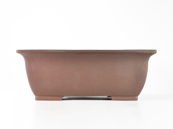 紫泥長方中深 盆栽鉢20号  鉢幅60cm×奥行き43cm×高さ22cm