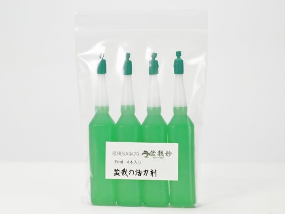 盆栽の活力剤 33ml 4本入りを販売｜盆栽妙 – 盆栽妙 本店