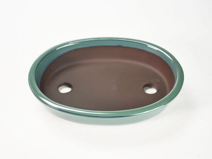瀬戸焼 オリベオカメ小判 8号 幅25cm×高さ5cm