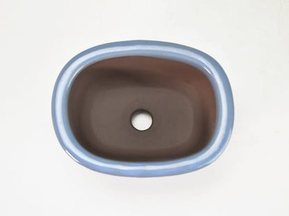 瀬戸焼 キンヨー小判エン付 4号 幅13.5cm×高さ6.5cm