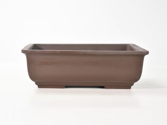 瀬戸焼 ウ泥長角マド入 8号 幅24.5cm×高さ8cm