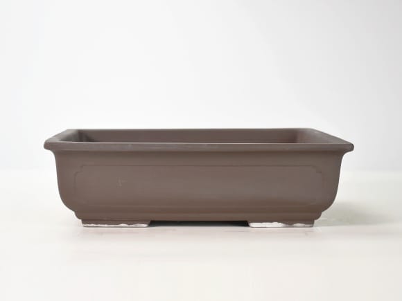 瀬戸焼 ウ泥長角マド入 9号 幅27.7cm×高さ8.2cm