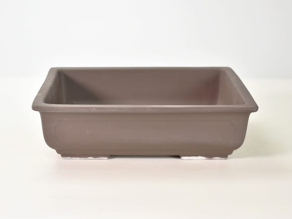 瀬戸焼 ウ泥長角マド入 9号 幅27.7cm×高さ8.2cm