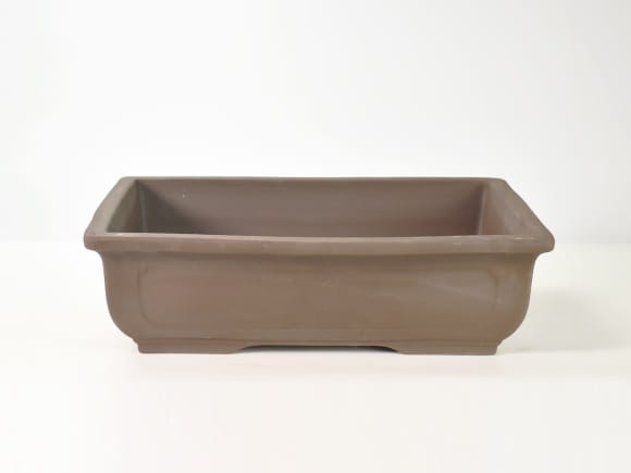 常滑焼 ウ泥長角マド入 14号 幅44.5cm×高さ11.5cm