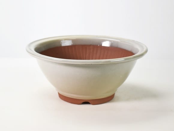 万古焼 クリームスリ鉢 8号 幅26cm×高さ11.5cm