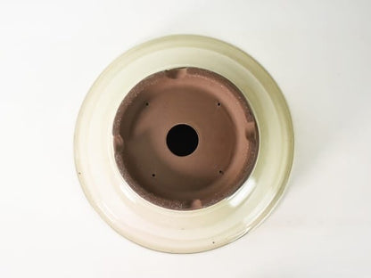 万古焼 クリームスリ鉢 12号 幅37cm×高さ14.5cm