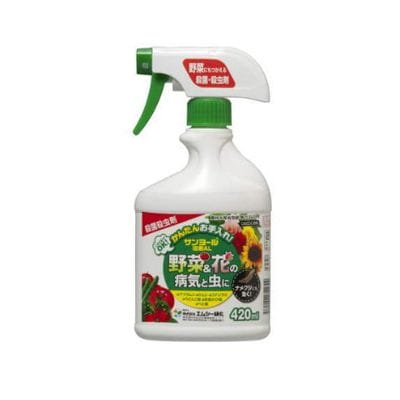 【殺菌殺虫剤】サンヨール液剤AL　盆栽のアブラムシ退治やうどんこ病の殺菌にこれ1本