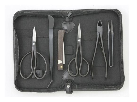 盆栽道具6点セット 本格的に盆栽をはじめるときのはじめの道具を