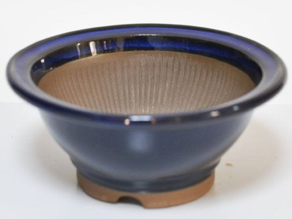 盆栽鉢　盆栽　常滑焼 楽天市場】常滑焼 植木鉢 駄温鉢 浅型 6号（直径18cm） 【山野草
