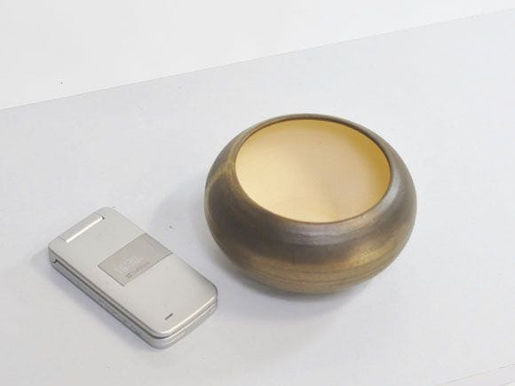 金の丸鉢 宗蔵作 【盆栽鉢】【4号】【信楽焼】を販売｜初心者は盆栽妙