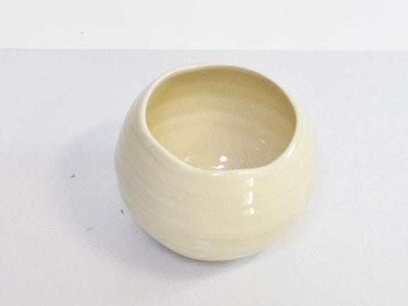 白丸モダン鉢 【盆栽鉢】【4号】を販売｜初心者は盆栽妙 – 盆栽