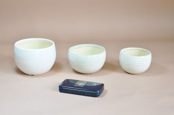 丸玉鉢　小 【山野草鉢】【3号】【信楽焼】