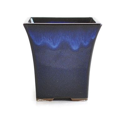 青鉢 深型 【盆栽鉢】【3号】【信楽焼】