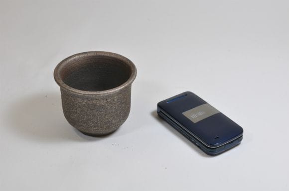 黒窯変尻丸 【山野草鉢】【3号】【信楽焼】を販売｜一から始める盆栽妙